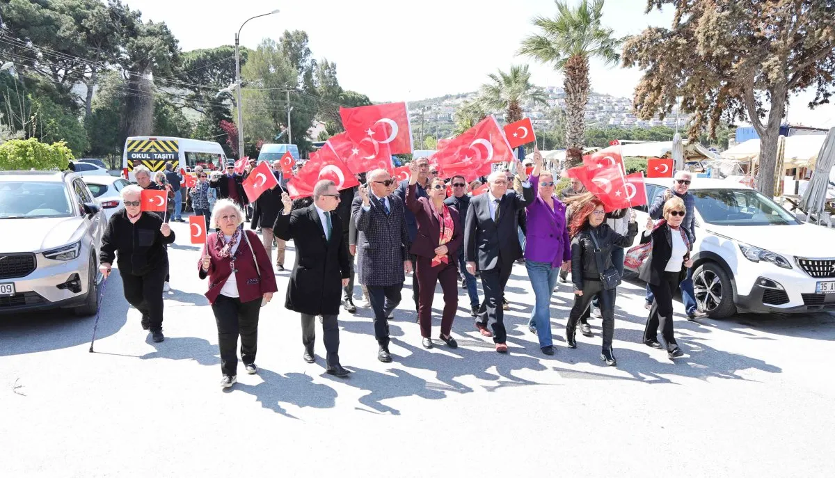 Atatürk'ün Foça'ya gelişinin 92.yılı yürüyüşle anılacak
