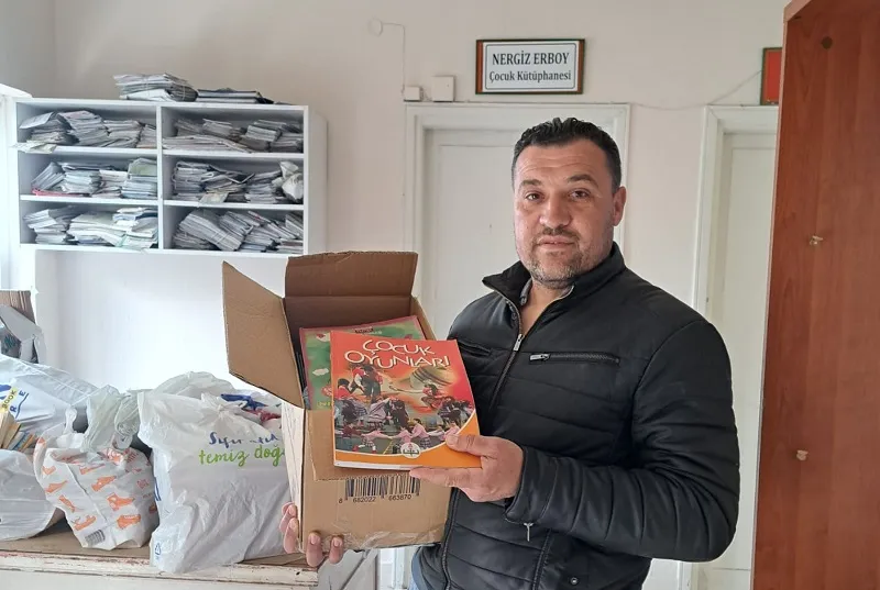 Nergiz Erboy Çocuk Kütüphanesi’nde kitap sayısı 2 bini aştı