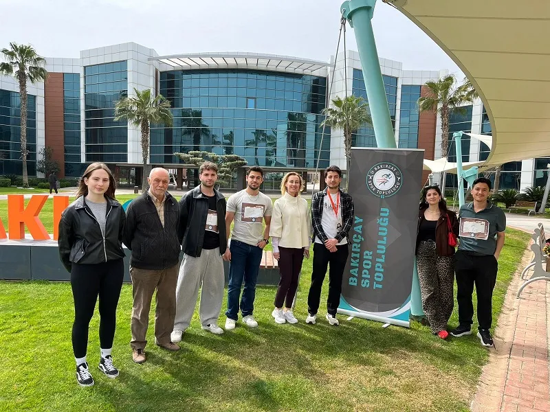 Bakırçay Üniversitesi’nde oryantiring etkinliğinde “Hazine Avı”na çıktılar