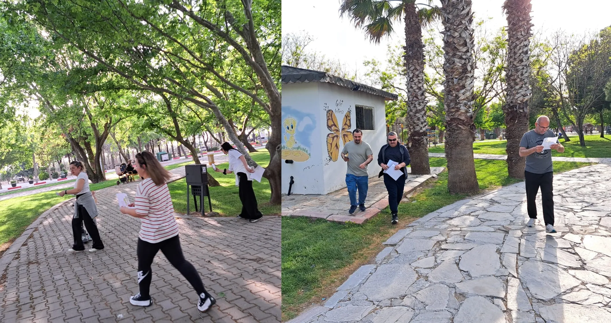 Saruhanlı'da öğretmenler oryantiring ile tanıştı...