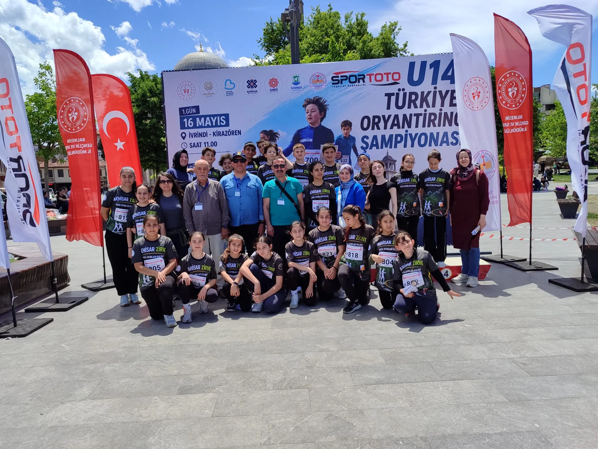  Akhisar Zirve ve Doğa Sporları Kulübü oryantiring takımı Türkiye arenasına çıktı...
