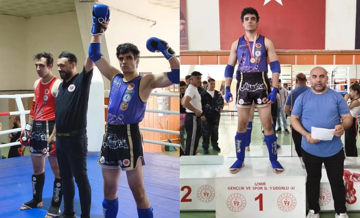 Bostanlısporlu Sarp Muaythai’de Şampiyon…