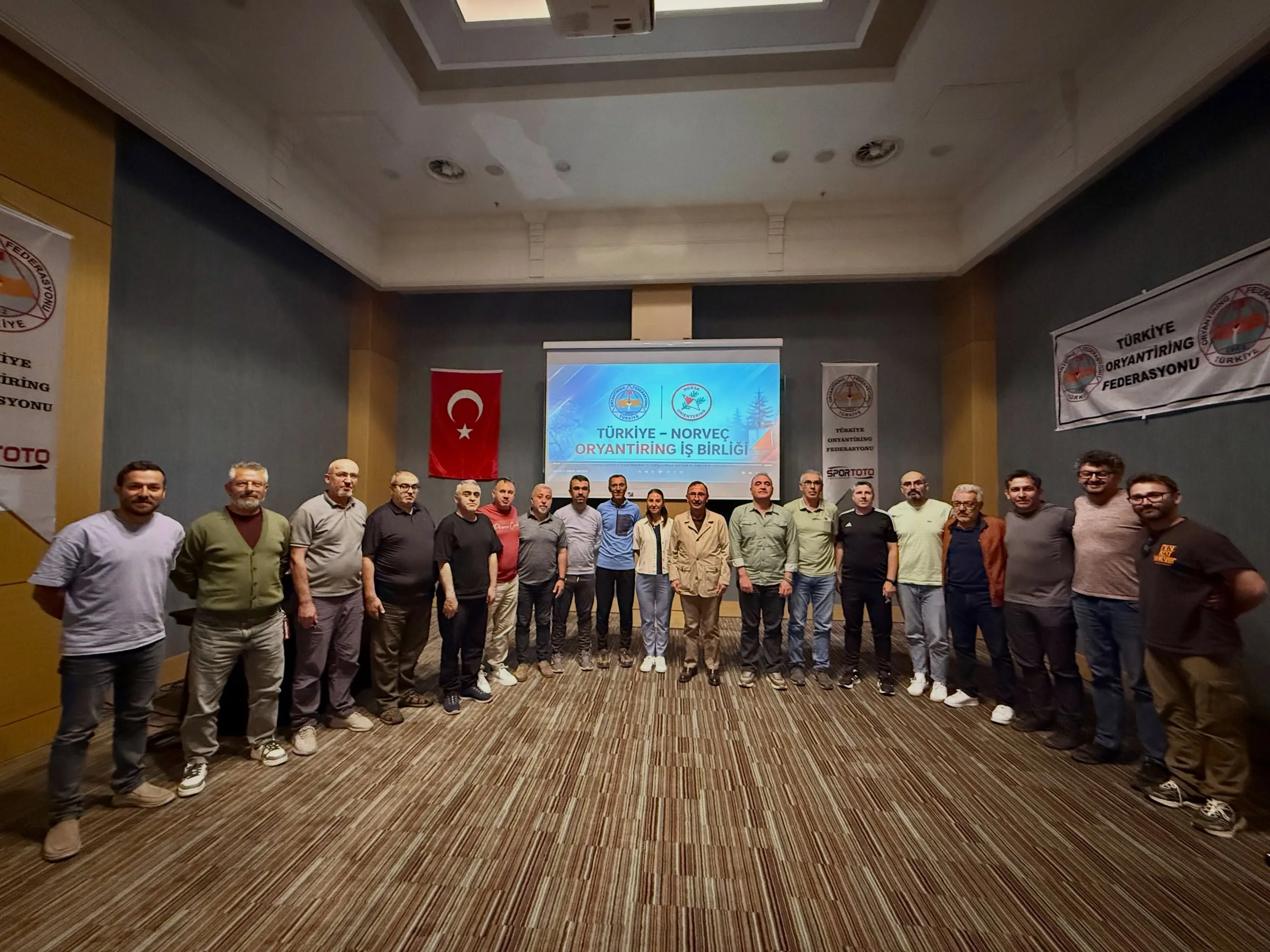 Norveç-Türkiye Oryantiring çalıştayı başladı