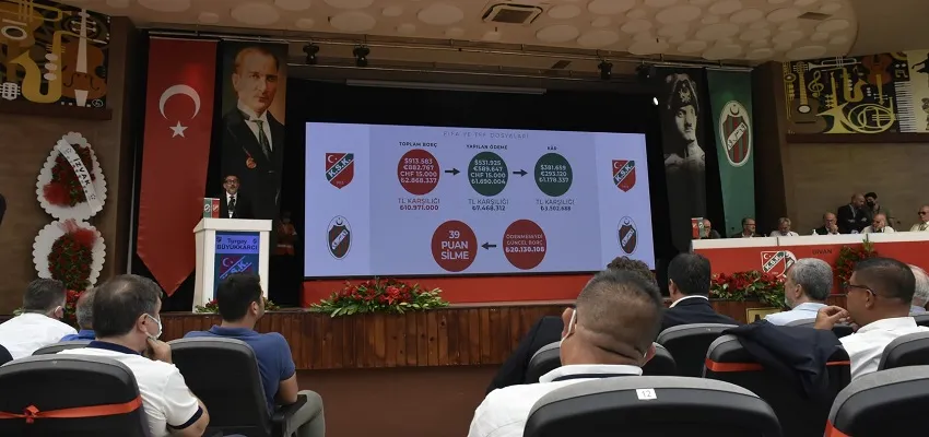 Karşıyaka'nın borcu 1 milyar 100 Milyon TL.