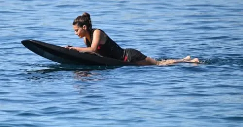 Devrim Özkan deniz sezonunu Bodrum'da açtı