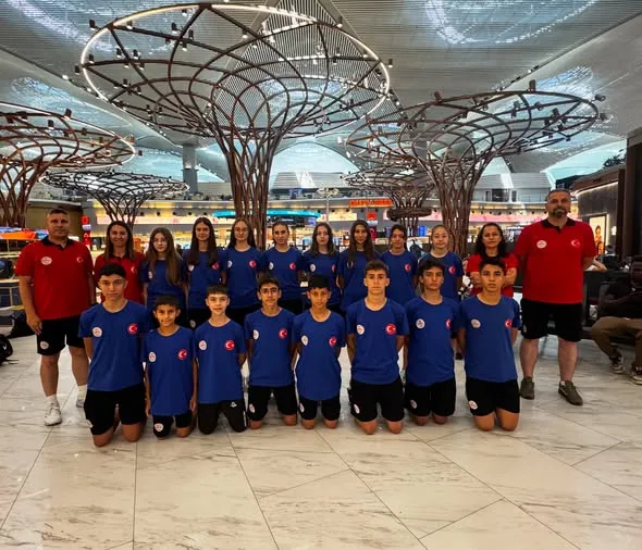Oryantiring U14 Yaş Grubu Çekya'da kampa gitti...