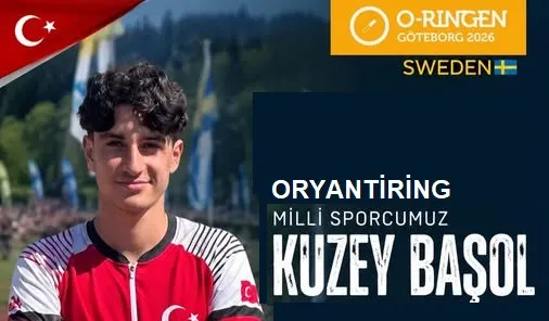 Kuzey Başol,  239 sporcu arasından 8. oldu
