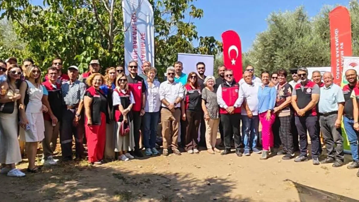 Sağlık çalışanları organik tarımı tarlada deneyimledi