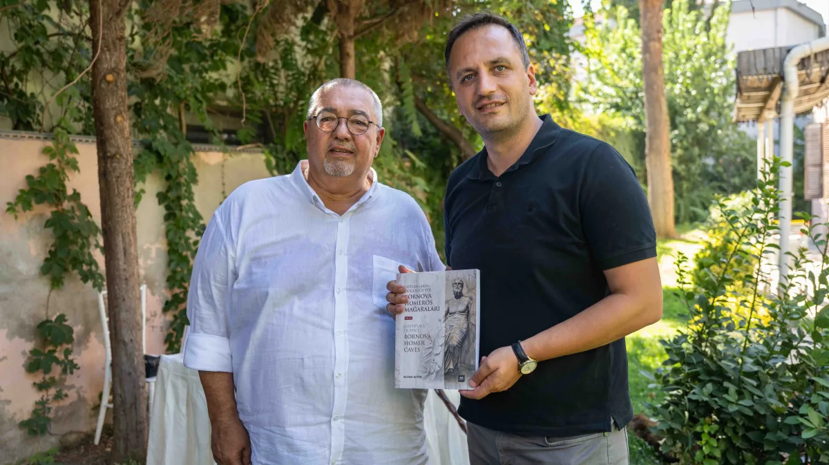 Homeros’un destansal izleri Altan Altın ile Bornova’da kitaplaştı