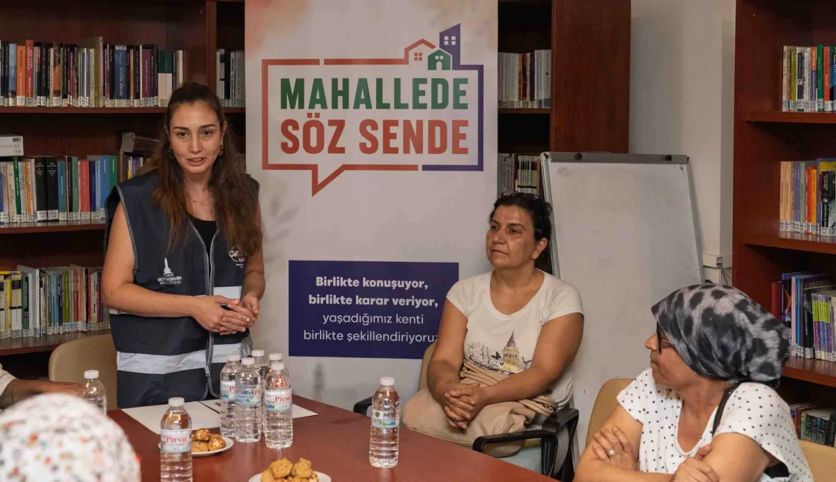 İzmir Büyükşehir mahallelinin sesini dinliyor