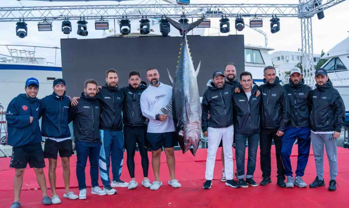 Şampiyonluk 100 kiloluk orkinosla geldi