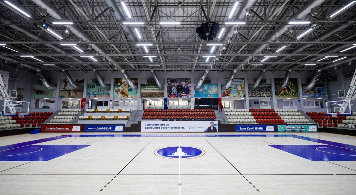 Celal Atik Spor Salonu yenilendi