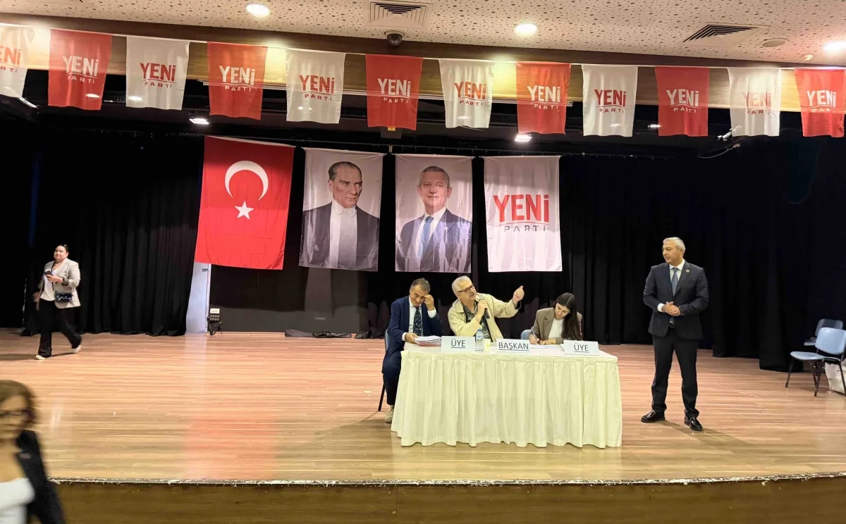 YENİ Parti Karşıyaka’da kongre günü: Levent Güçlü tek aday