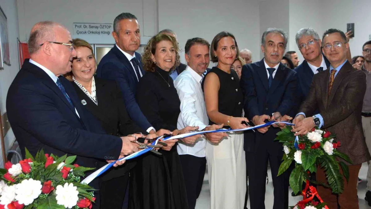Ege Üniversitesi'nde çocuk onkoloji hastaları için ayakta tedavi birimi açıldı